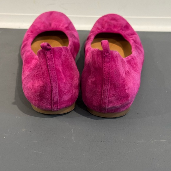 Newport Audrey Brooke Women’s Pink suede Ballet Flats SZ10 - Picture 6 of 8